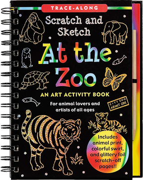 Peter Pauper Press - Scratch & Sketch At the Zoo
