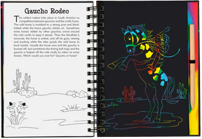 Peter Pauper Press - Scratch & Sketch Horses