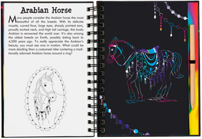 Peter Pauper Press - Scratch & Sketch Horses