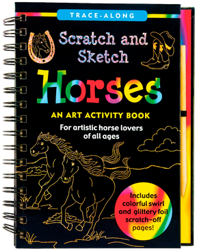 Peter Pauper Press - Scratch & Sketch Horses