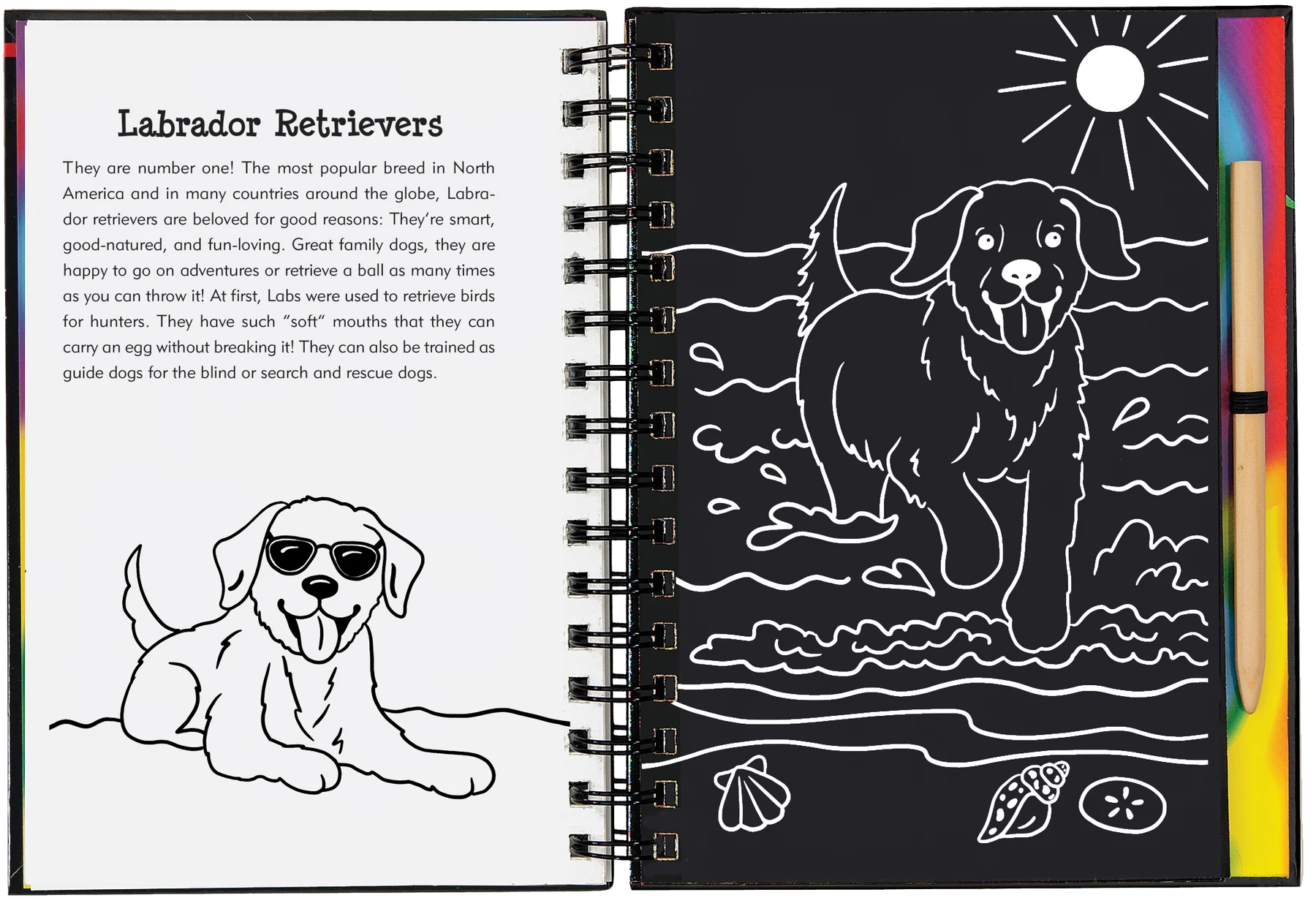 Peter Pauper Press - Scratch & Sketch Puppies