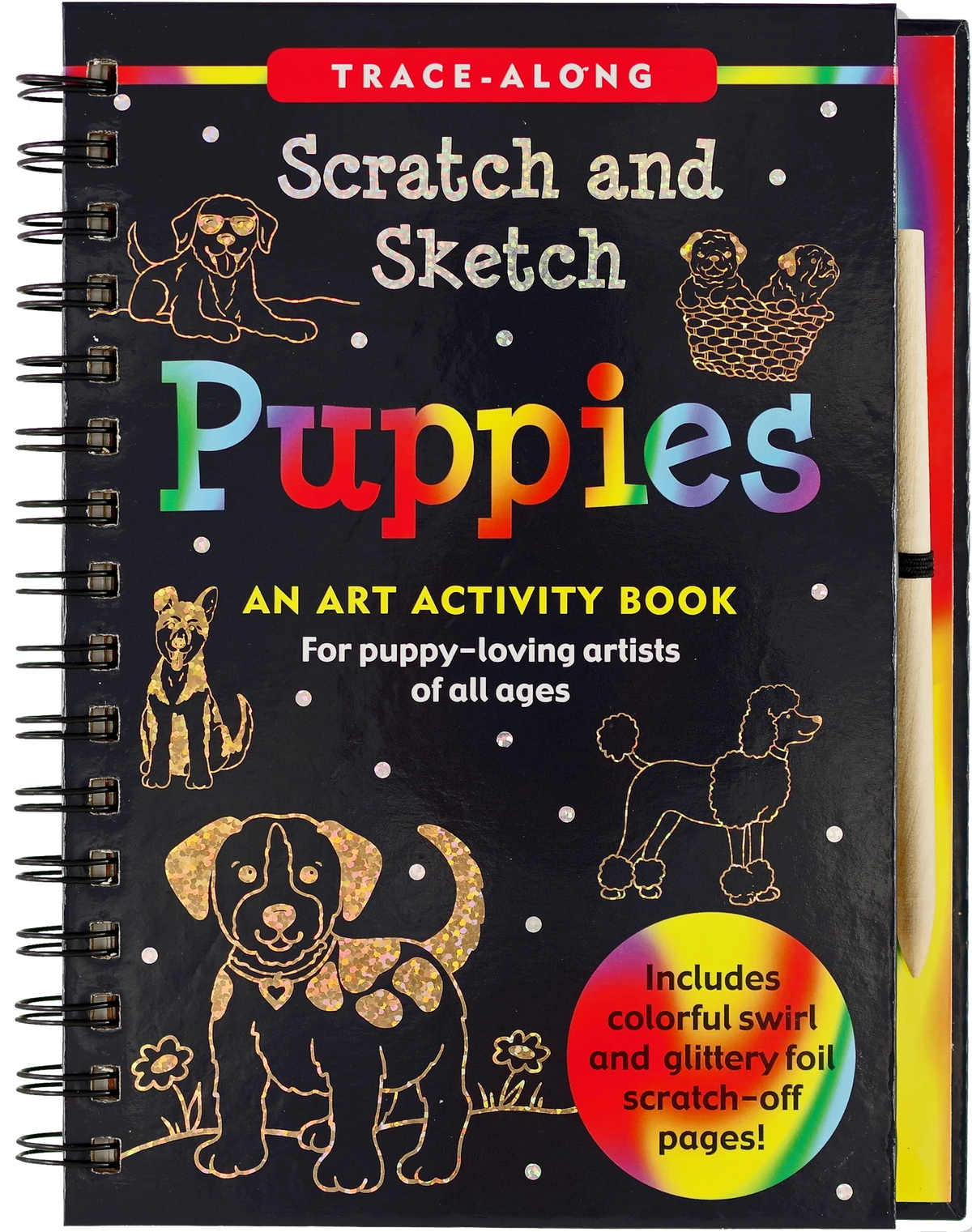 Peter Pauper Press - Scratch & Sketch Puppies