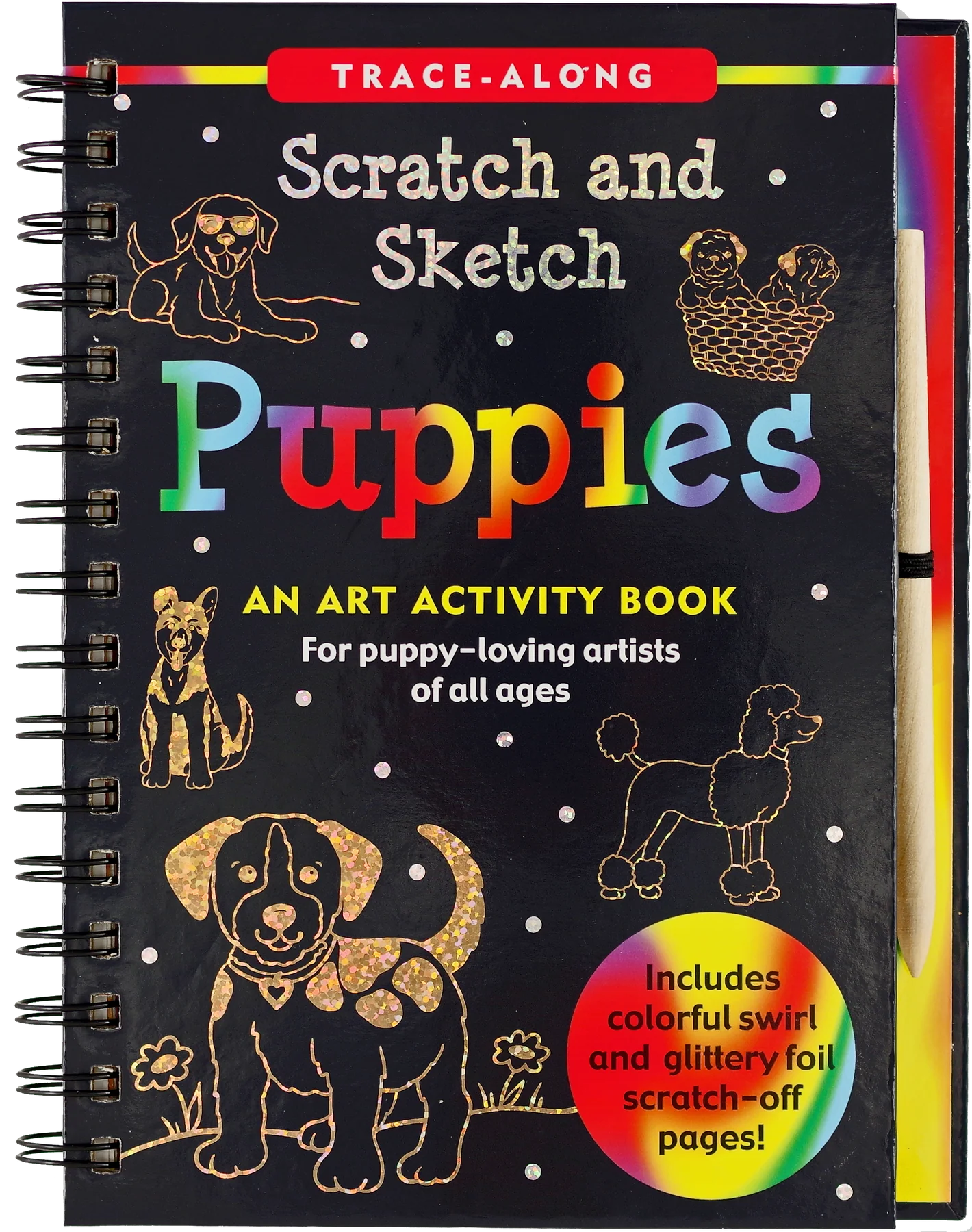 Peter Pauper Press - Scratch & Sketch Puppies