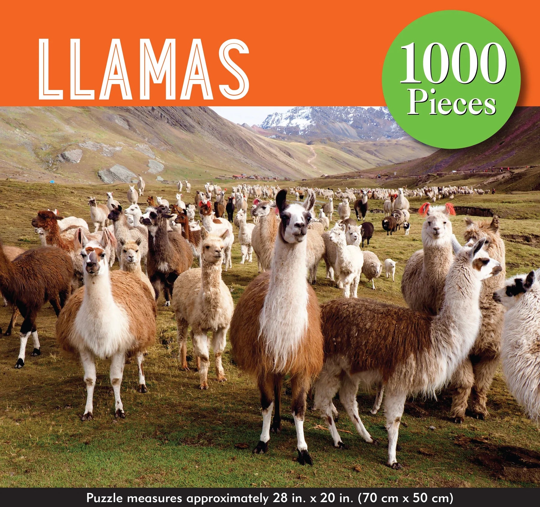 Peter Pauper Press - Puzzle Llamas 1000 Piece