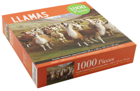 Peter Pauper Press - Puzzle Llamas 1000 Piece