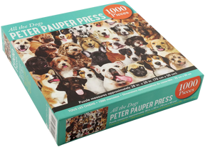 Peter Pauper Press - Puzzle All the Dogs 1000 Piece
