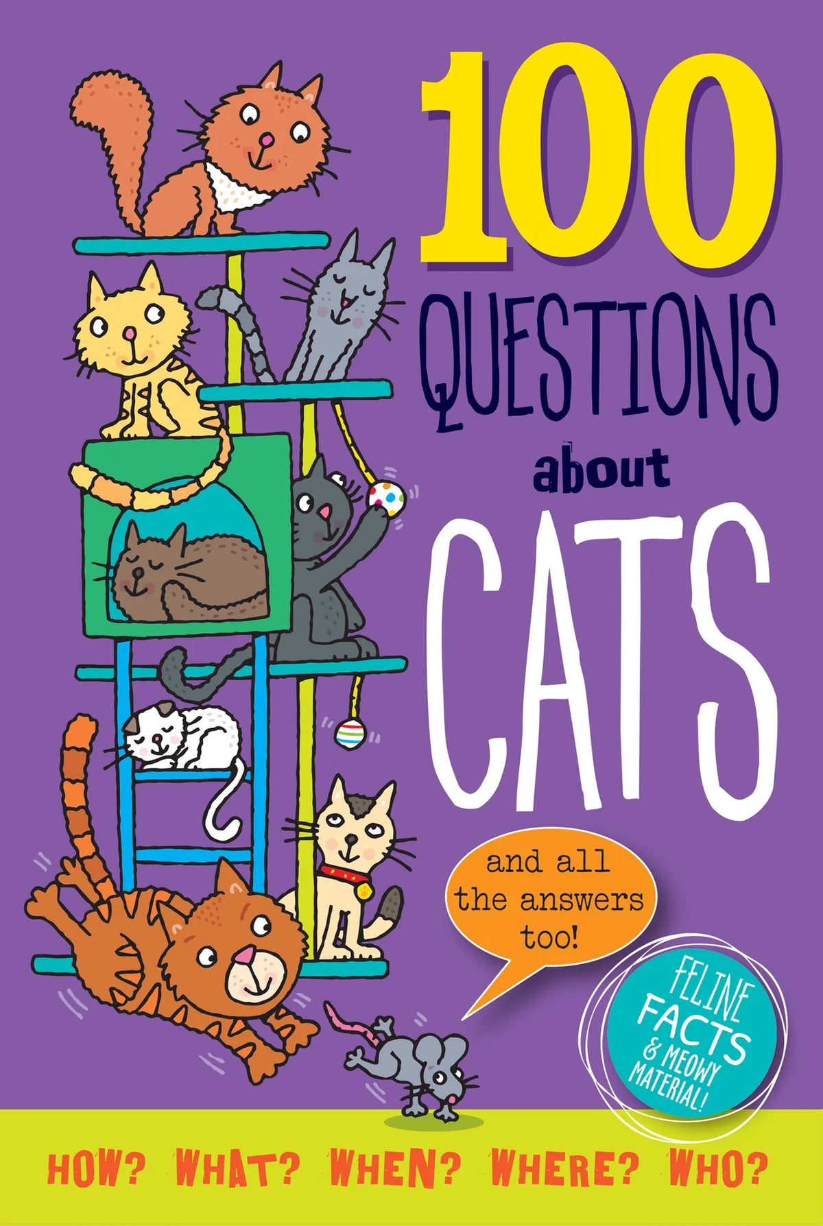 Peter Pauper Press - Book 100 Questions About  Cats