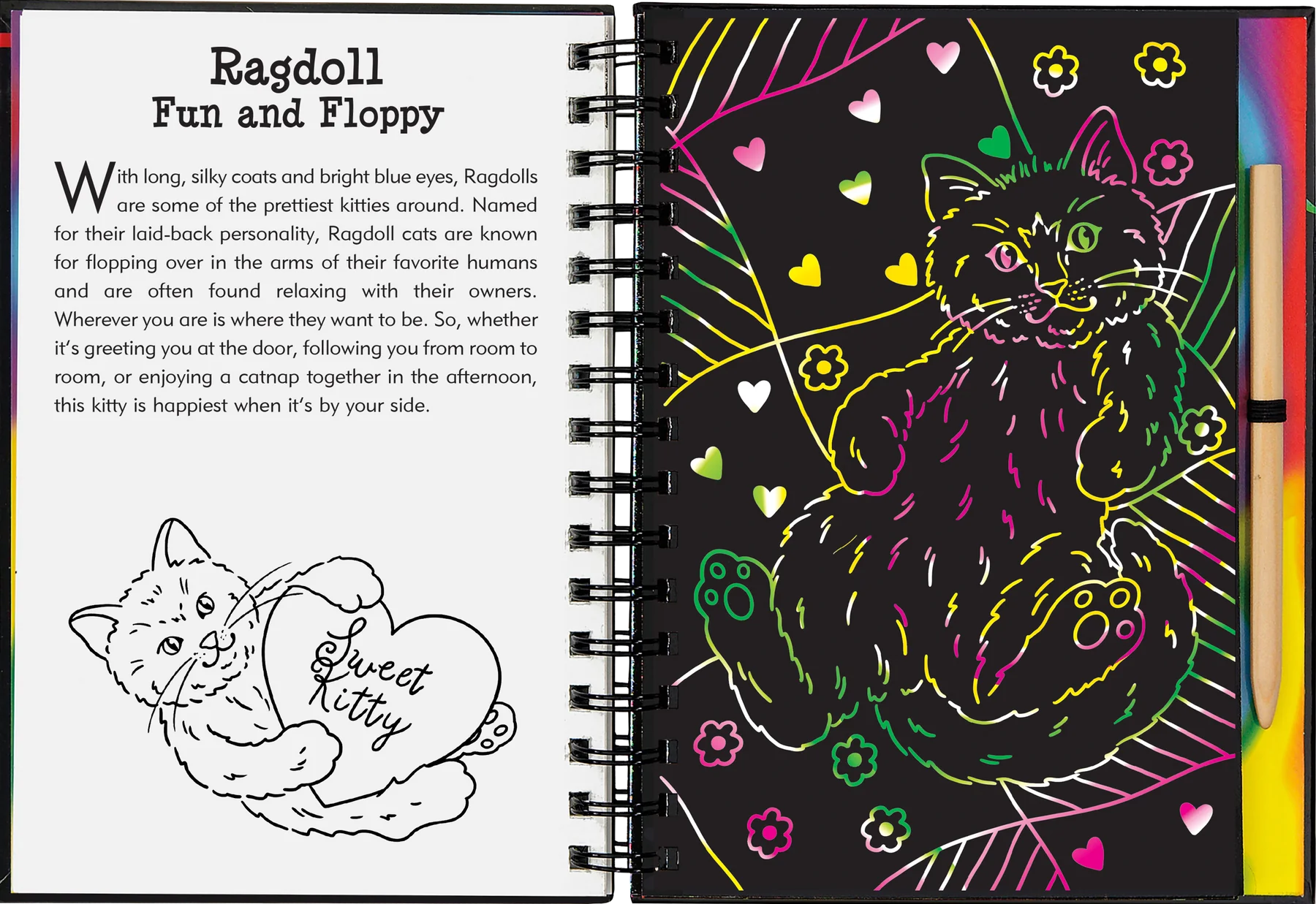 Peter Pauper Press - Scratch & Sketch Kittens