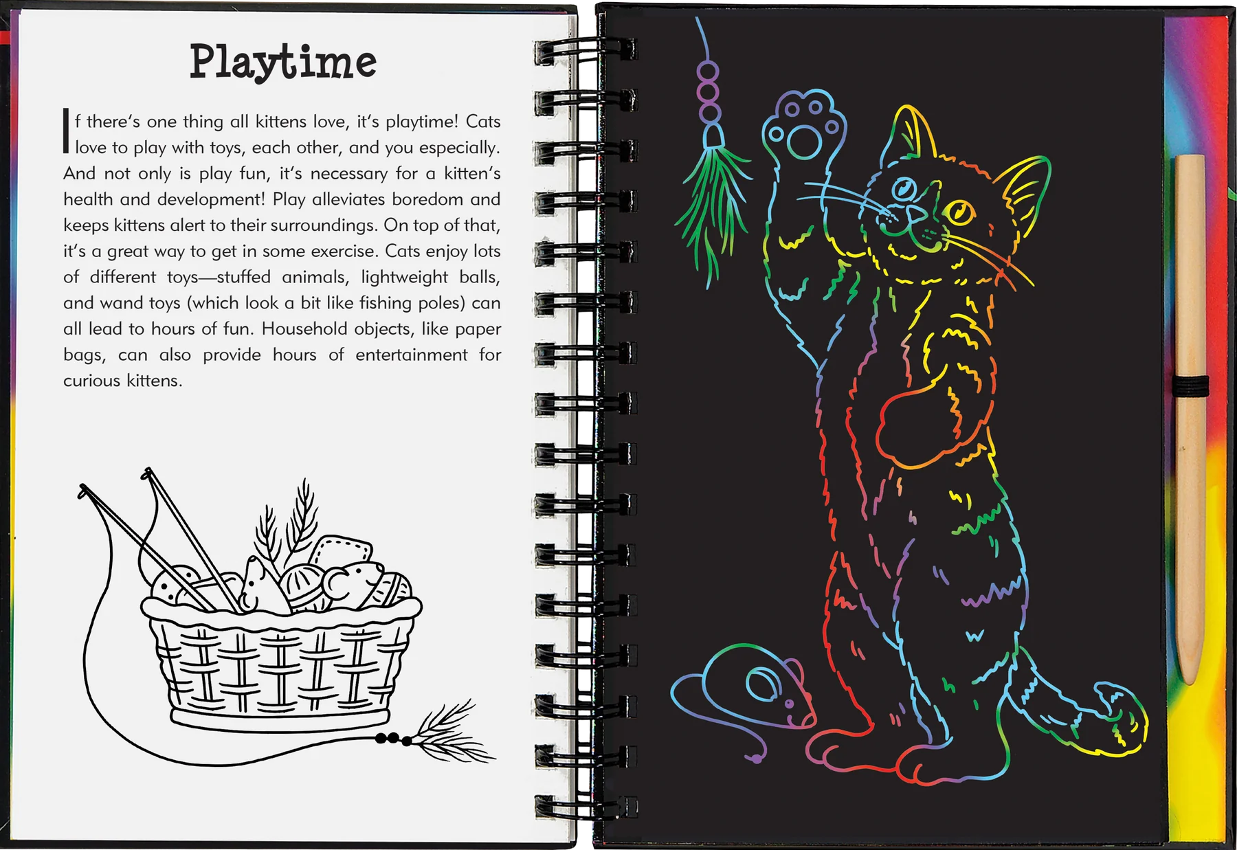Peter Pauper Press - Scratch & Sketch Kittens