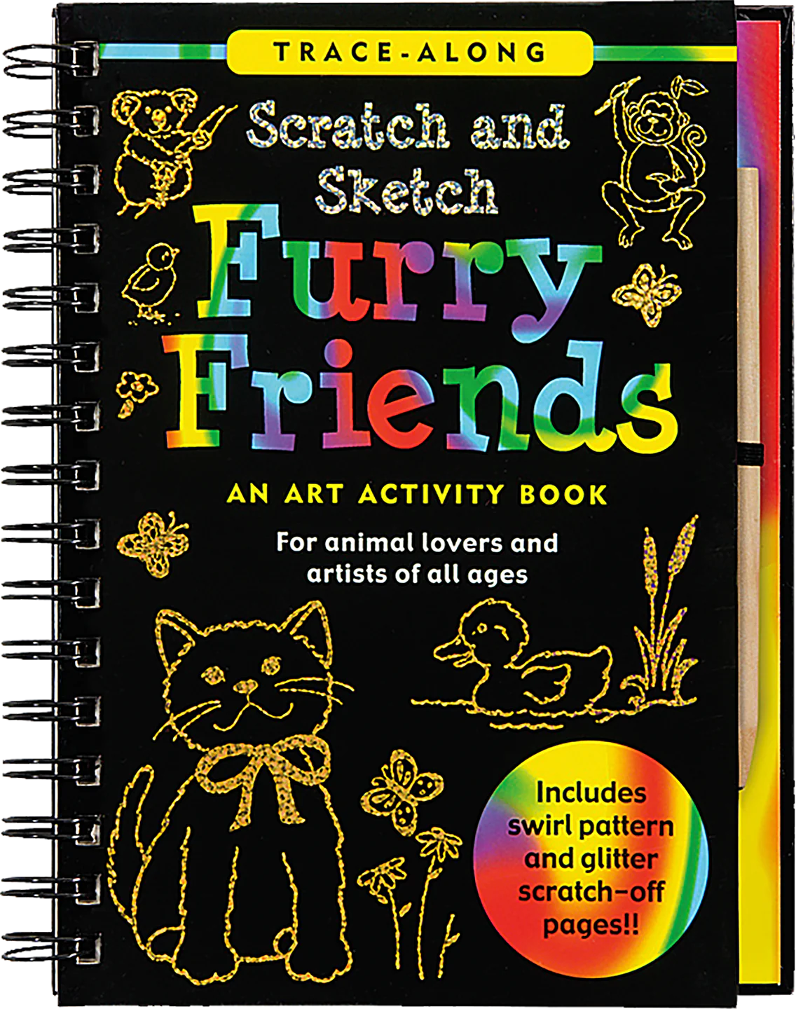 Peter Pauper Press - Scratch & Sketch Furry Friends