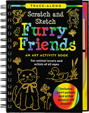 Peter Pauper Press - Scratch & Sketch Furry Friends