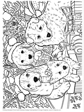 Wellspring- Coloring Book - Cute Christmas
