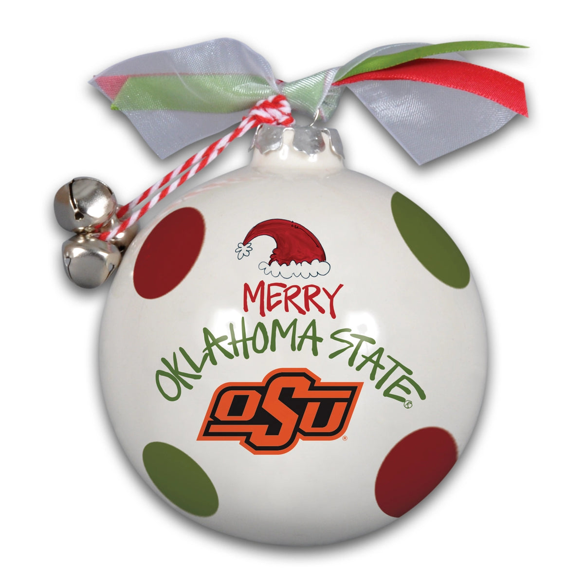 Magnolia Lane - Santa Hat Collegiate Ornament