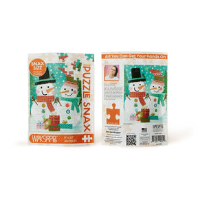WerkShoppe- Puzzle Snowmen Gift Exchange