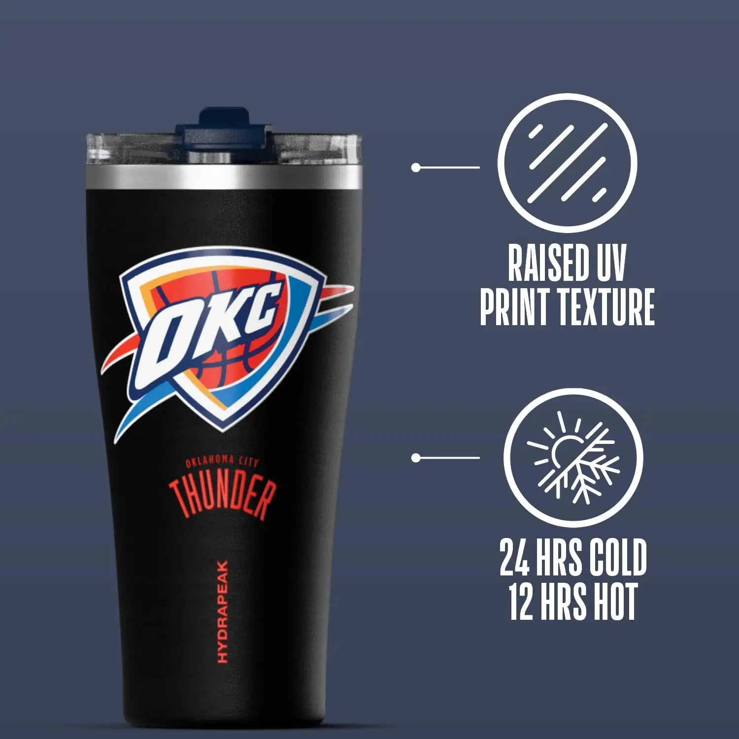 HydraPeak - OKC Thunder Insulated Tumbler