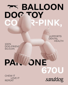 SANDDOG - Art Balloon Dog Toy