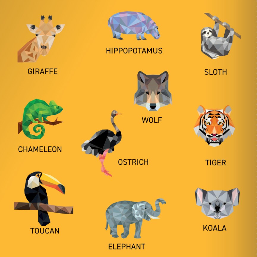 Wellspring- Activity Book - My Sticker Paintings: Zoo