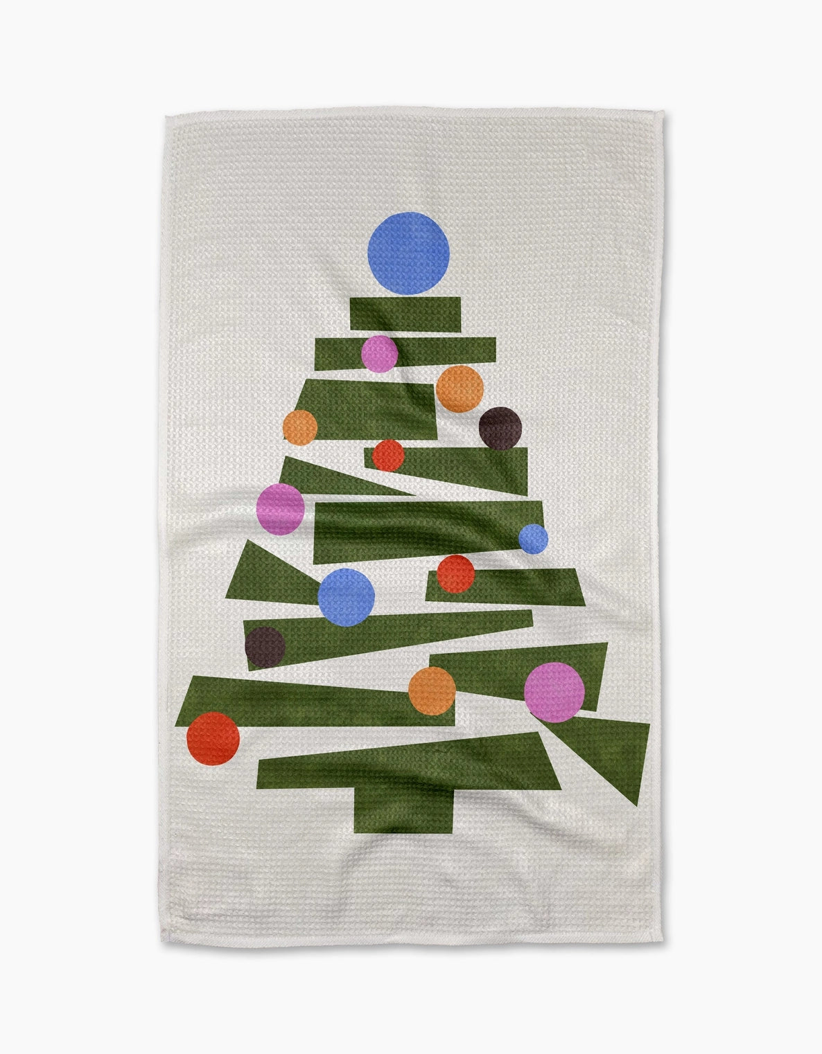 Geometry - Tea Towel Modern Festive Tree