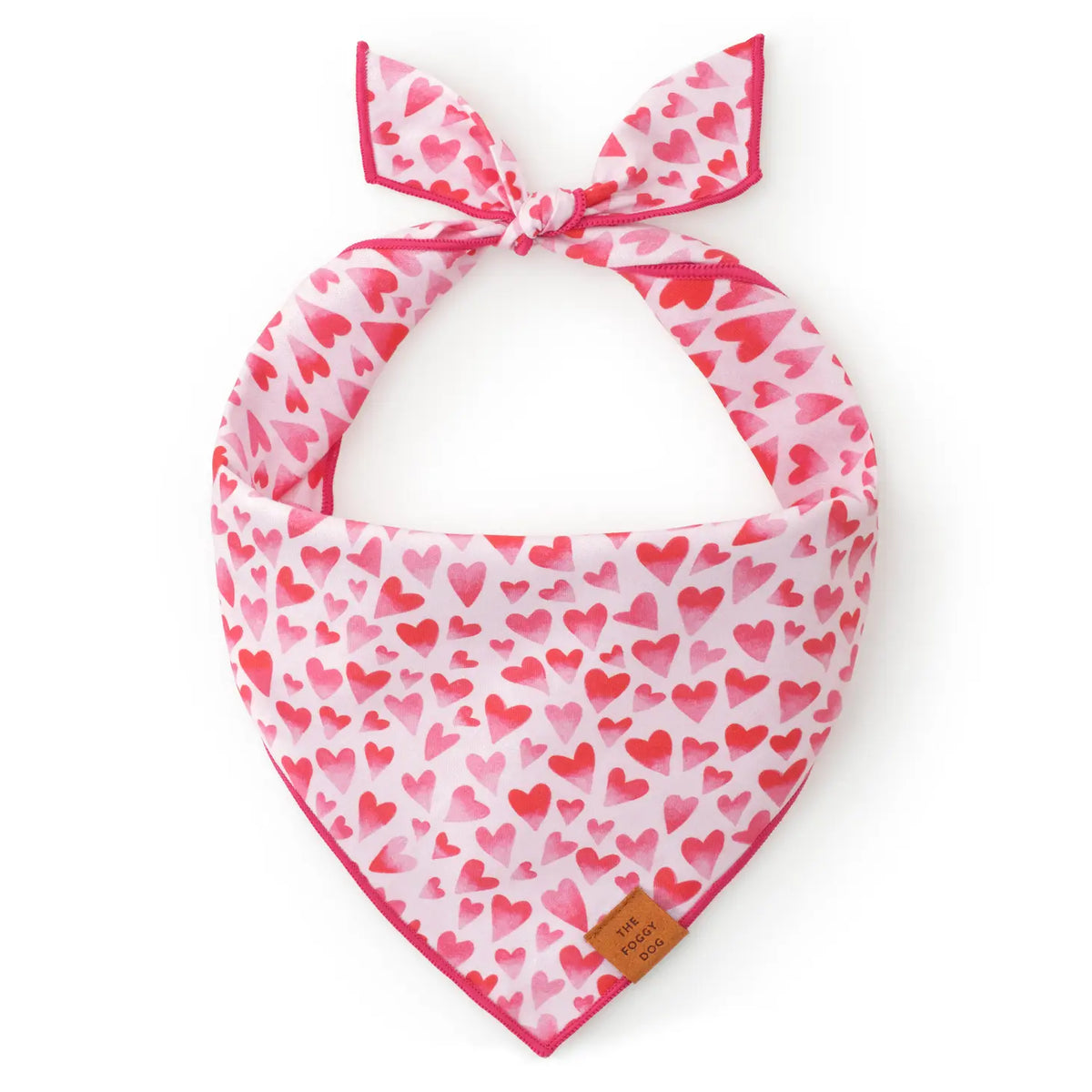 The Foggy Dog - Bandana Dog Heart Throb