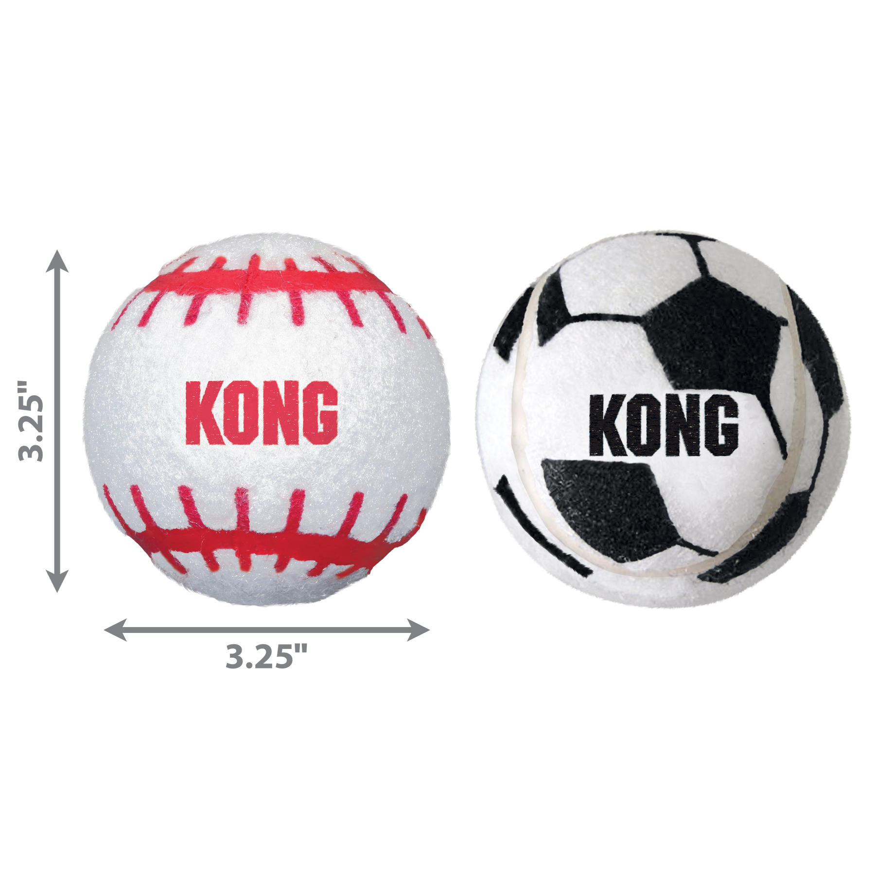 KONG - SPORT BALLS 2-PK - Southern Agriculture 