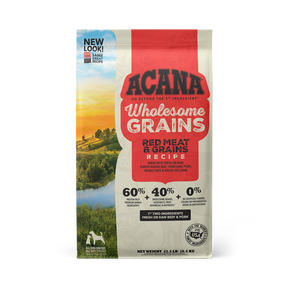 Champion Petfoods Acana - All Life Stages, Wholesome Grains Red Meat & Grains Recipe Dry Dog Food - Southern Agriculture 