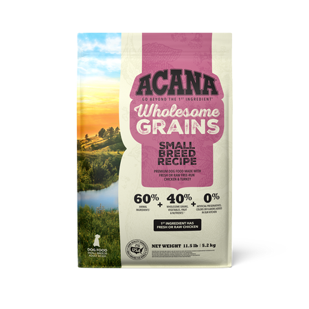 Champion Petfoods Acana - Small breeds, Adult - Wholesome Grains, Small Breed Recipe Dry Dog Food - Southern Agriculture 