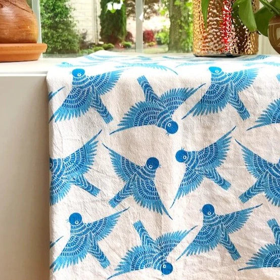 Gingiber - Tea Towel Bluebird