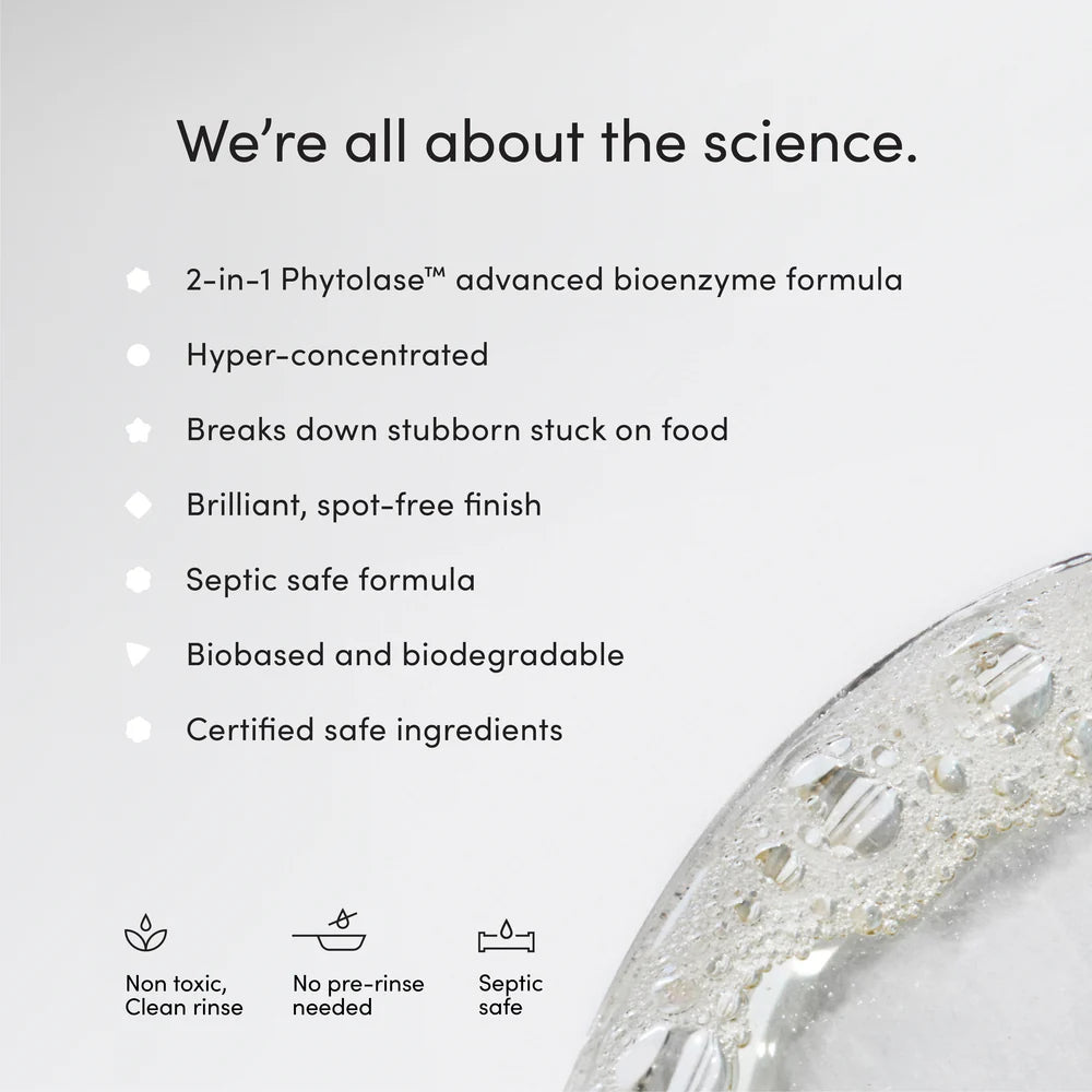 Dirty Labs - Free & Clear Bio Enzyme Dishwasher Detergent - Southern Agriculture 