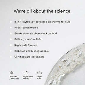 Dirty Labs - Free & Clear Bio Enzyme Dishwasher Detergent - Southern Agriculture 