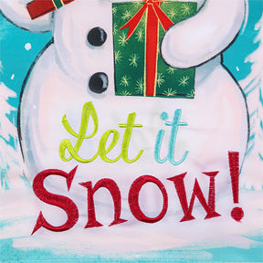 Evergreen Enterprises - Flag Heartfelt Cheer Snowman