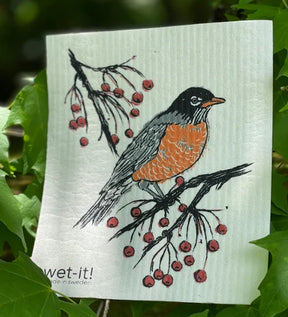 Wet-it! - American Robin Swedish Cloth