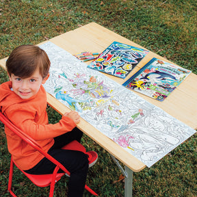 eeBoo - Coloring Book FoldOut - Under the Sea