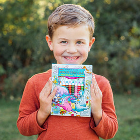 eeBoo - Biggie Pencils with Fold-Out Mini Mural - Under the Sea