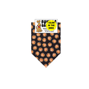FunDog Bandanas - Dog Bandana All Over Glow Pumpkins
