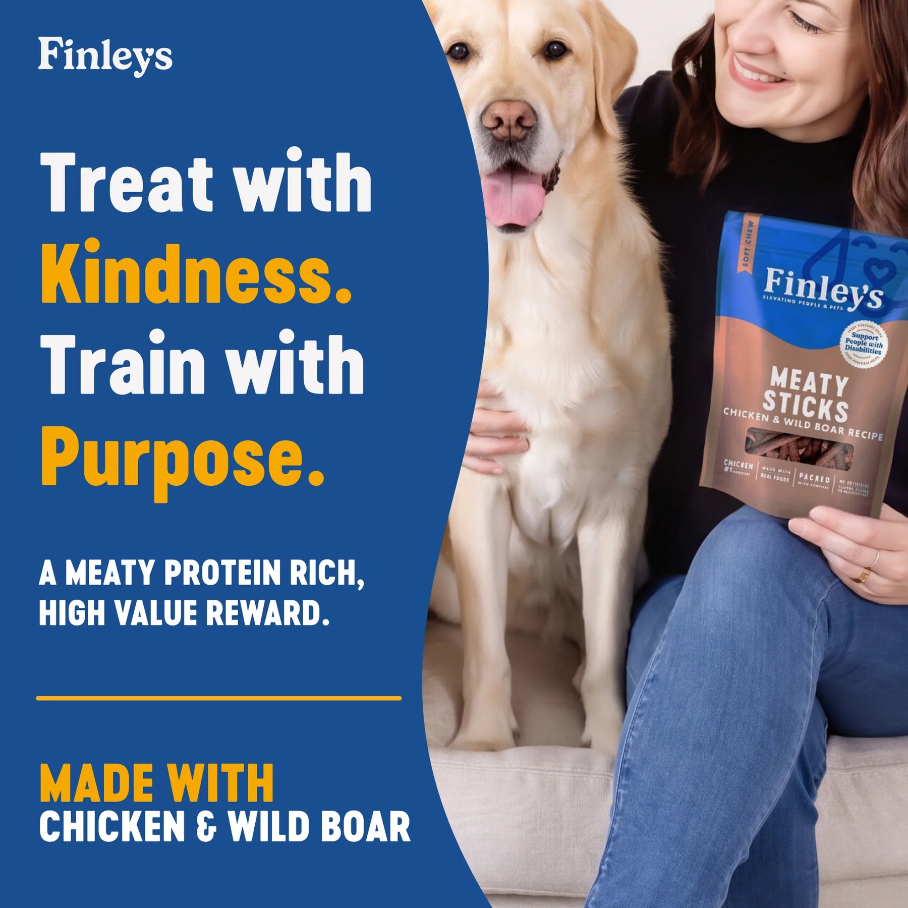 Finley's - Meaty Sticks Chicken & Wild Boar
