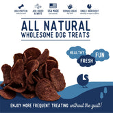 Beg & Barker - Turkey Gizzard Chips Dog Treats 3.5 ounces