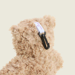 Warmies Bag Charm Bear Brown