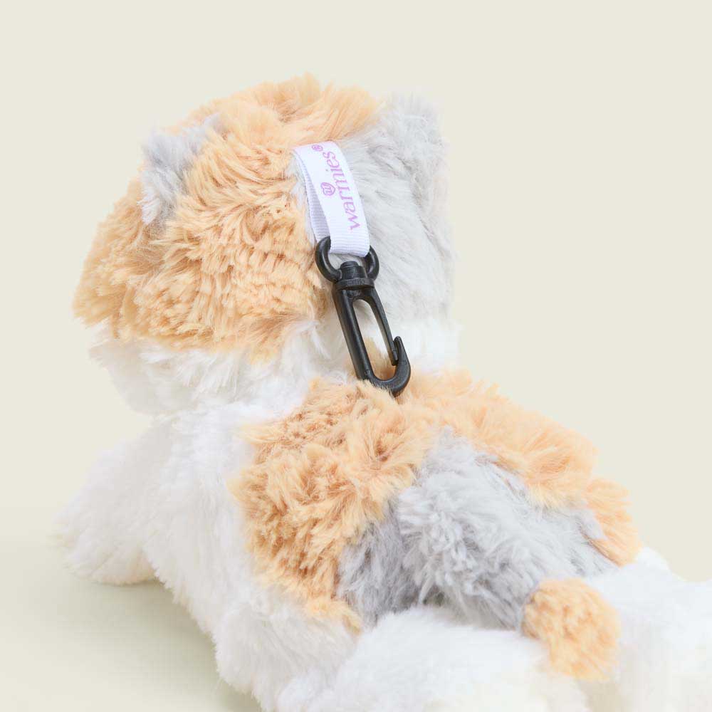 Warmies Bag Charm Calico Cat