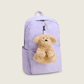 Warmies Bag Charm Golden Dog