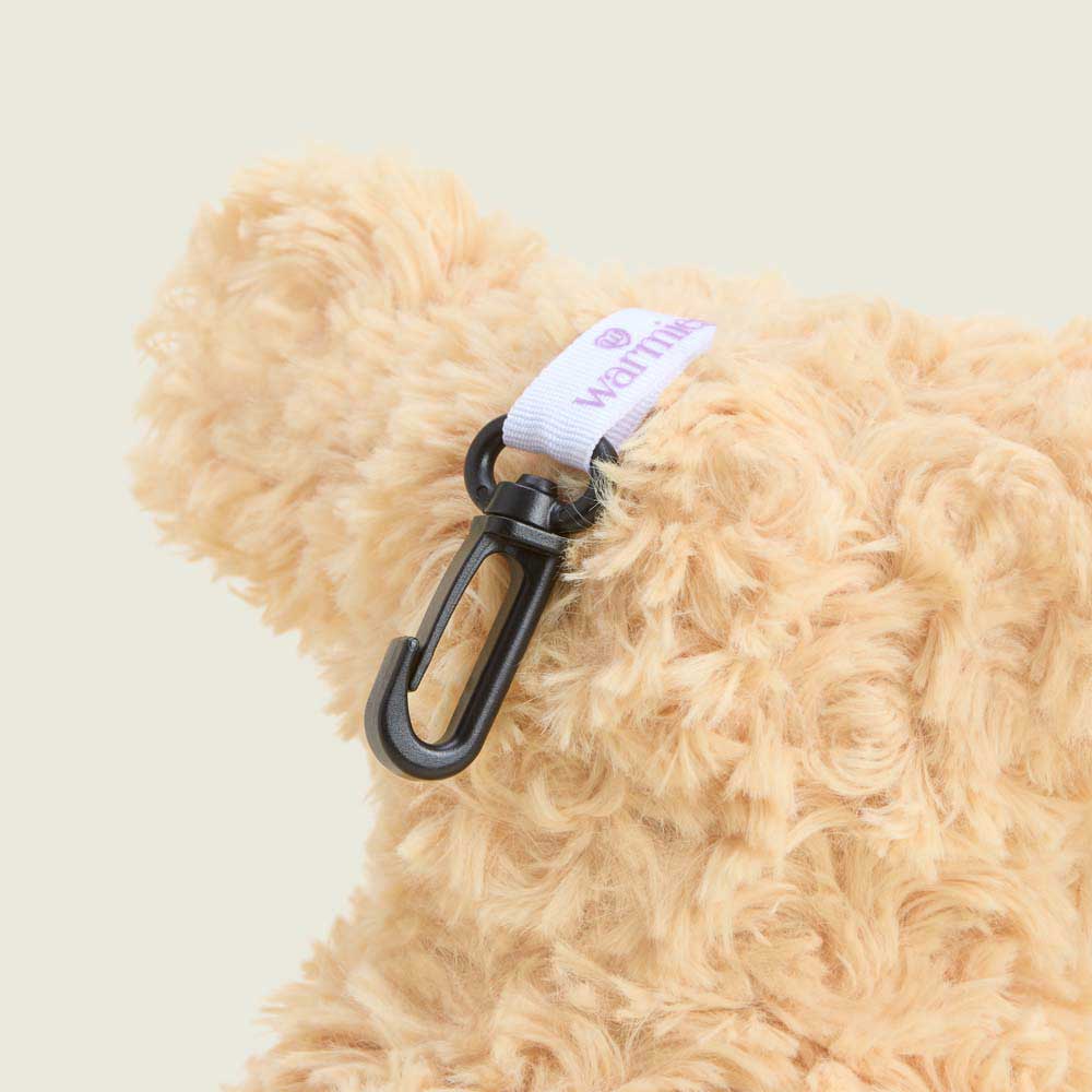 Warmies Bag Charm Golden Dog