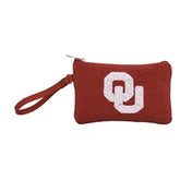 Capri Designs - Beaded Accessory Case - University of Oklahoma