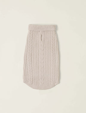 Barefoot Dreams - CozyChic Cable Pet Sweater Stone