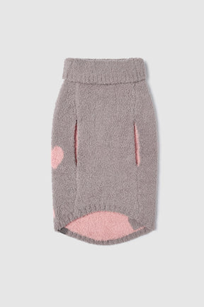 Barefoot Dreams - CozyChic Heart Print Pet Sweater