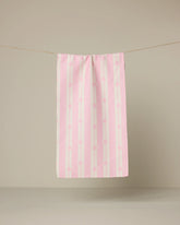 Geometry - Bar Towel Flamingo Stripe Pink