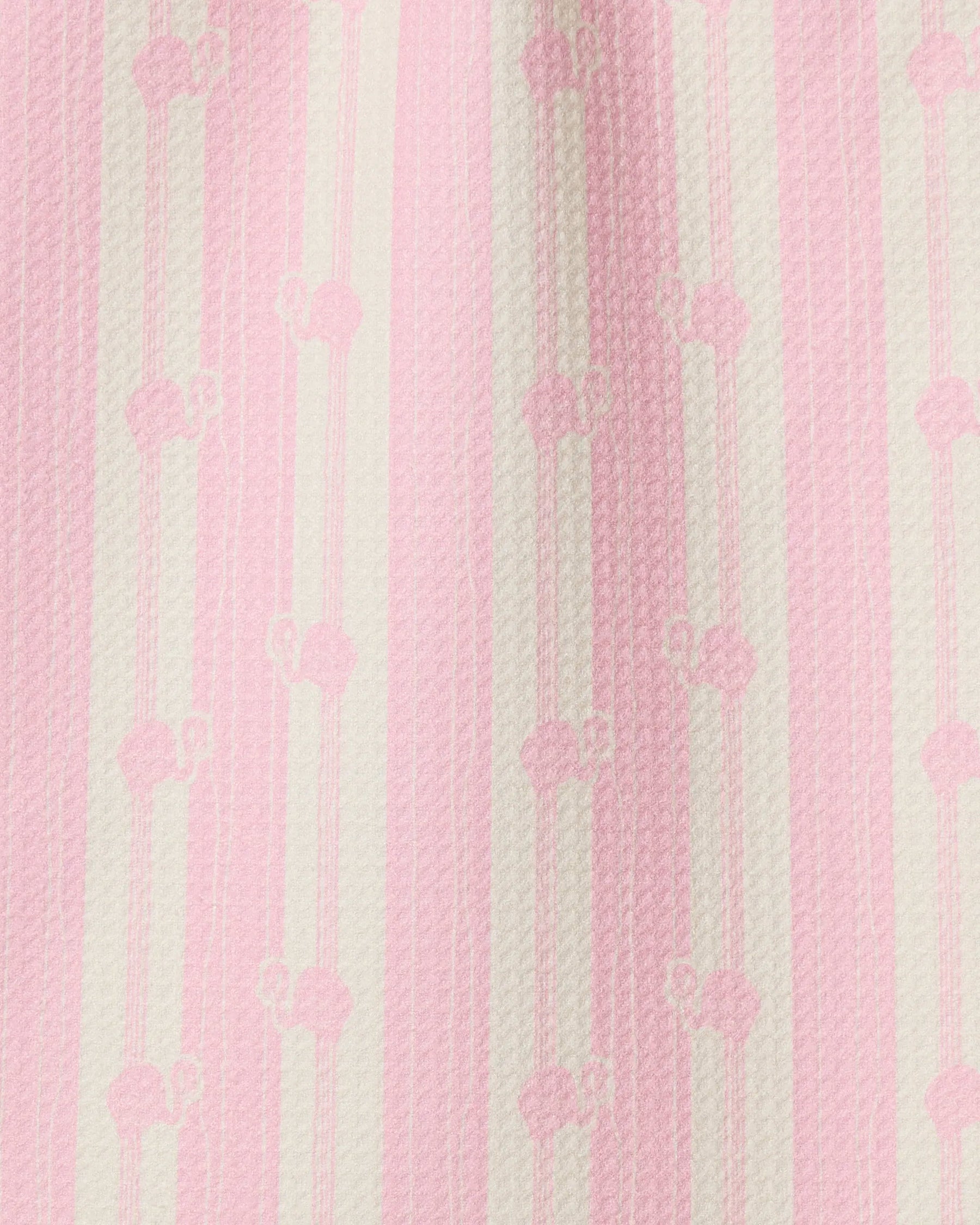 Geometry - Bar Towel Flamingo Stripe Pink