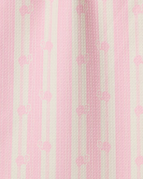 Geometry - Bar Towel Flamingo Stripe Pink