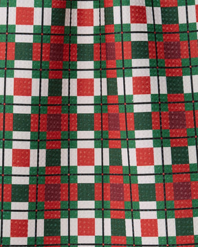 Geometry - Bar Towel Noel Plaid