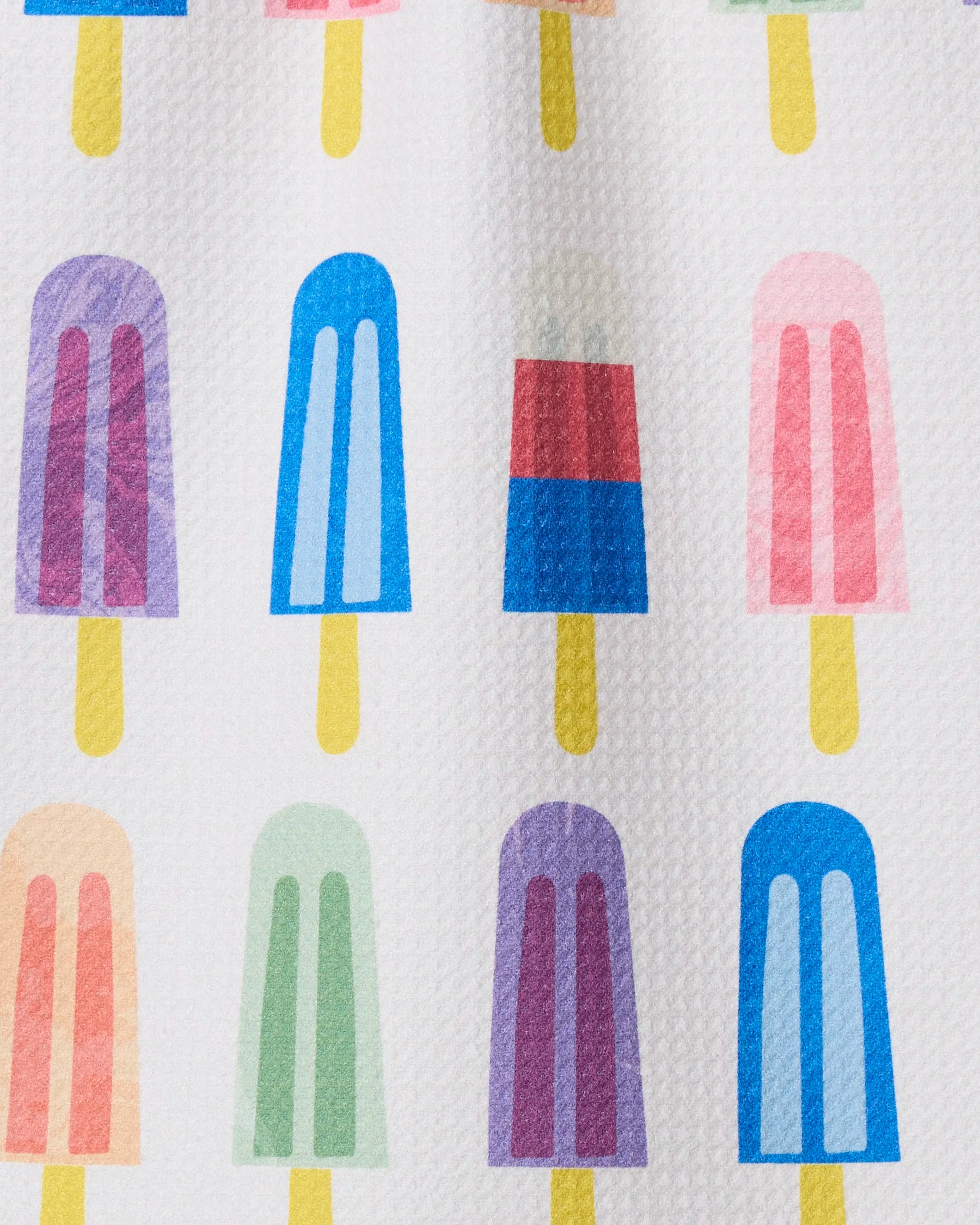 Geometry - Bar Towel Poppy Popsicles