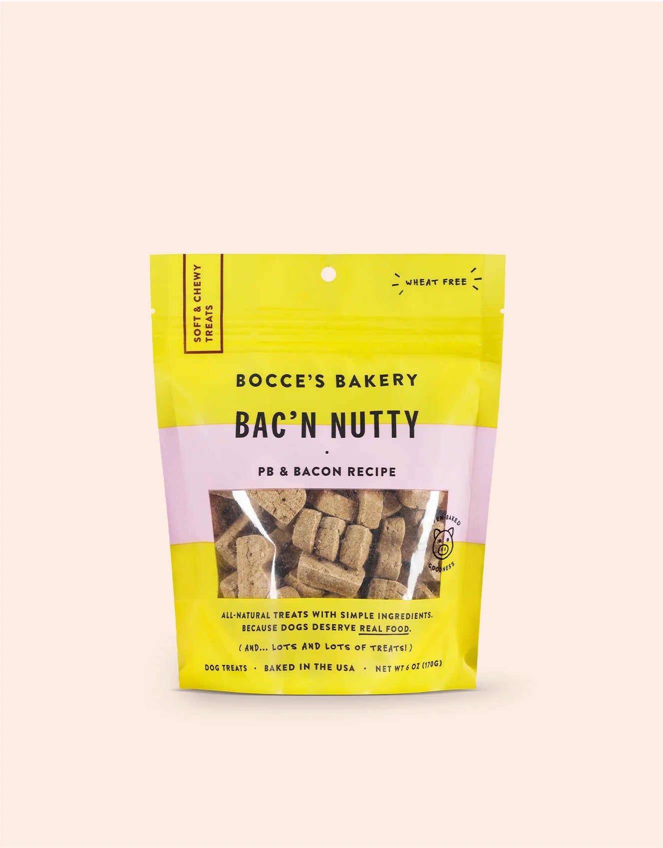 Bocce's Bakery - Bac'n Nutty Training Treats - Southern Agriculture 