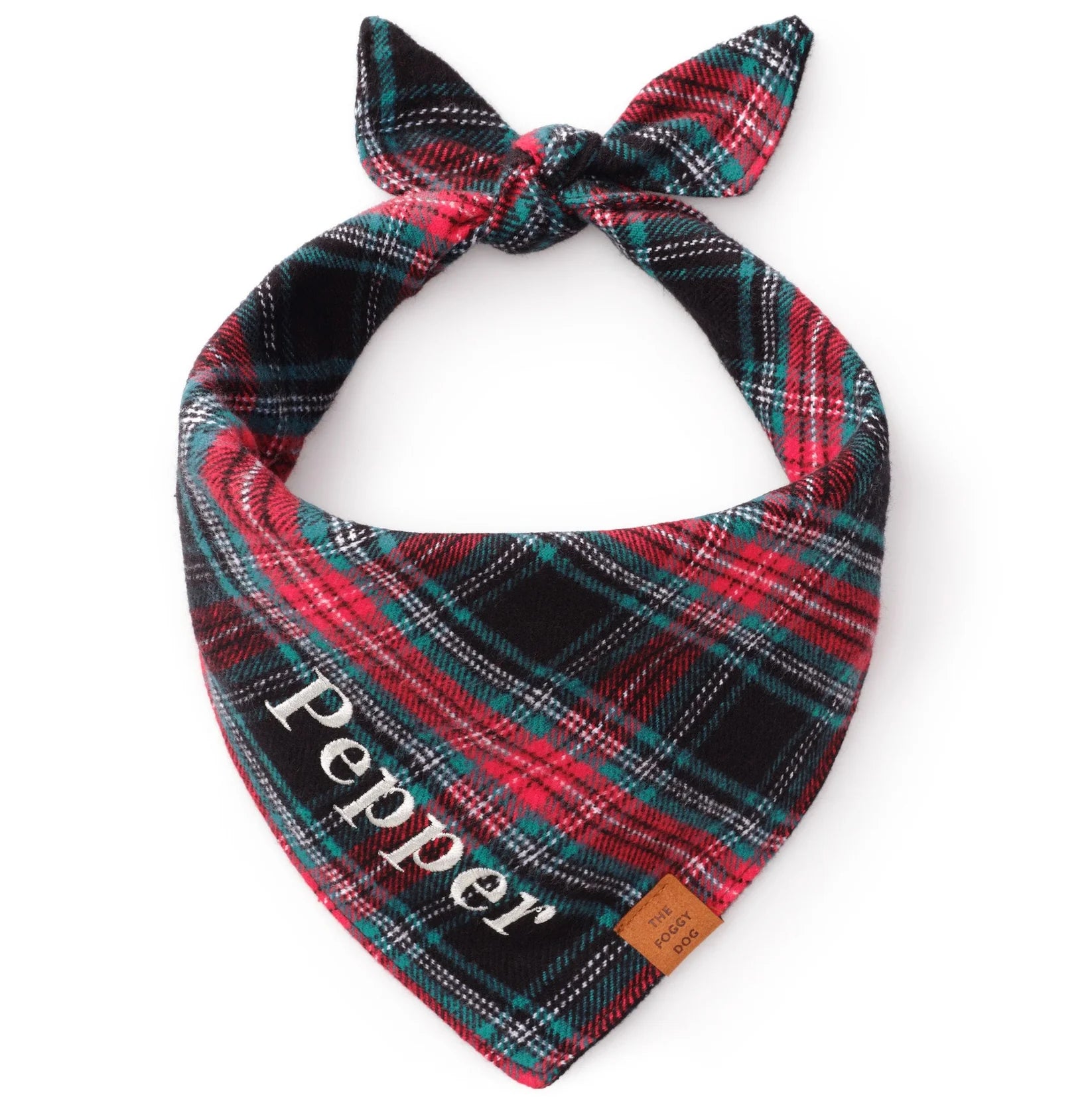 The Foggy Dog - Bandana Dog Draper James xTFD Georgia Plaid